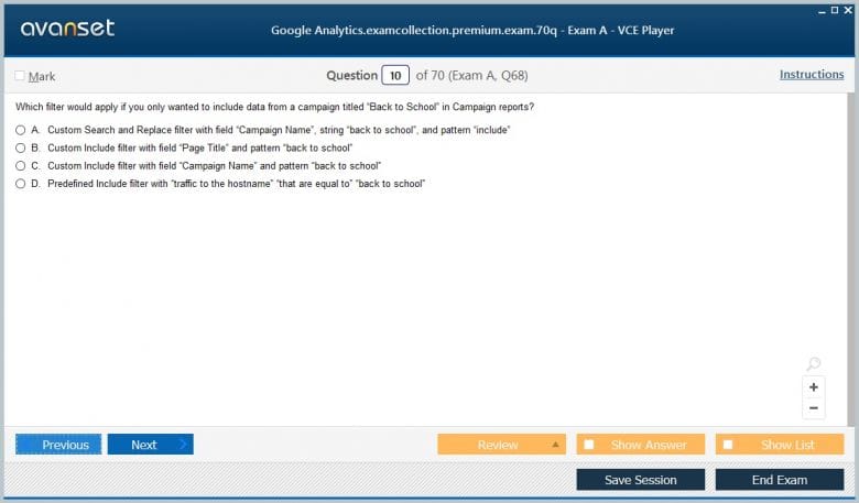 Google Analytics Premium VCE Screenshot #1